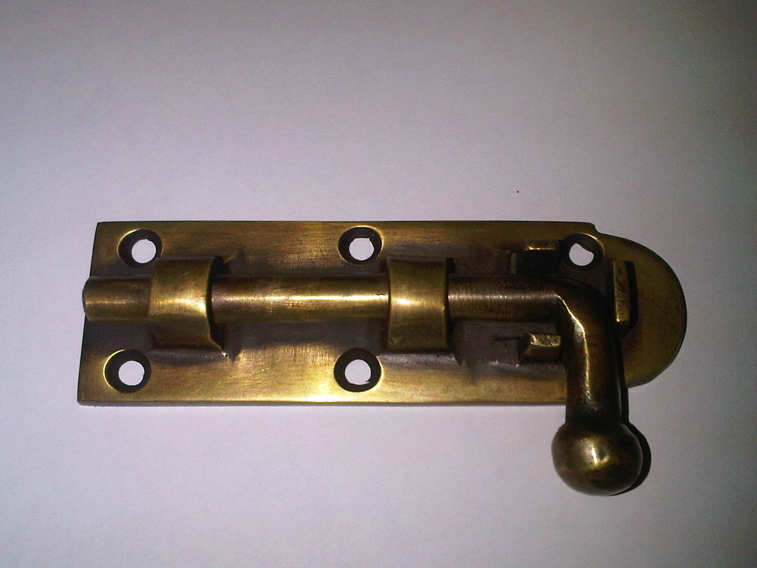 Brass door lock  Code W.030B L_94mm W_30mm